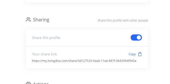 How do I share my results? – Support Center | Living DNA